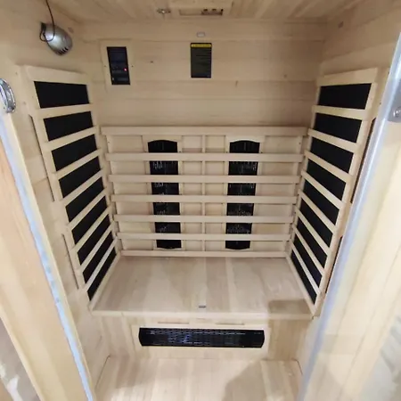 Cosy Avec Et Sauna Et Jardin Lägenhet