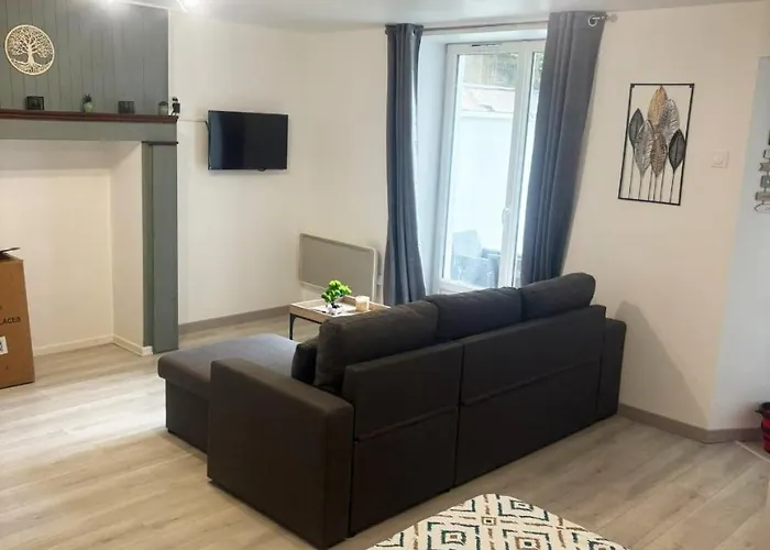 Lägenhet Cosy Avec Et Sauna Et Jardin *